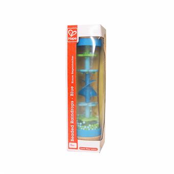 Jeu d'éveil Hape Hochet bâton de pluie Bleu