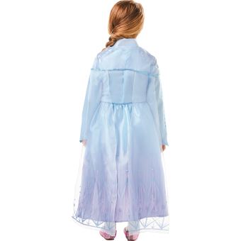 Déguisement Elsa Luxe La Reine Des Neiges 2 Fille 5/6 Ans Bleu I-300506m 5/6 ANS - Coloris : Bleu - I-300506M