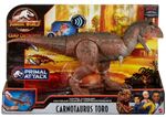 Dinosaure Jurassic World Carnotaurus Toro Marron