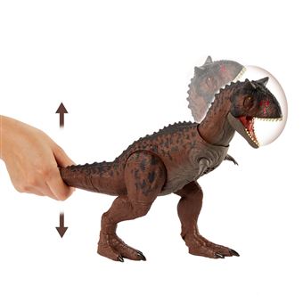 Dinosaure Jurassic World Carnotaurus Toro Marron