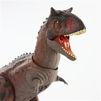 Dinosaure Jurassic World Carnotaurus Toro Marron
