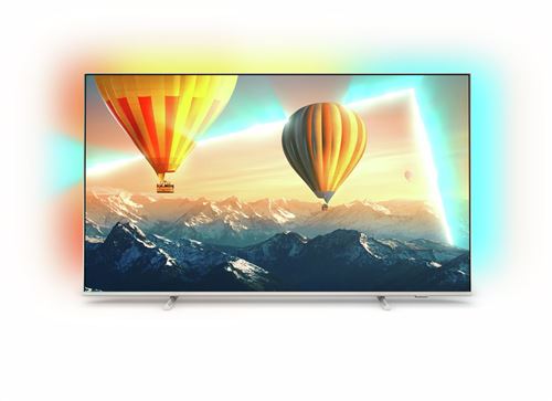 TV LED Philips 43PUS8057 43'' Ambilight 4K UHD Android TV Argent clair 2022