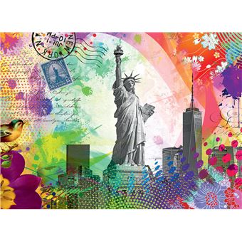 Puzzle 500 pièces Ravensburger Carte postale de New York