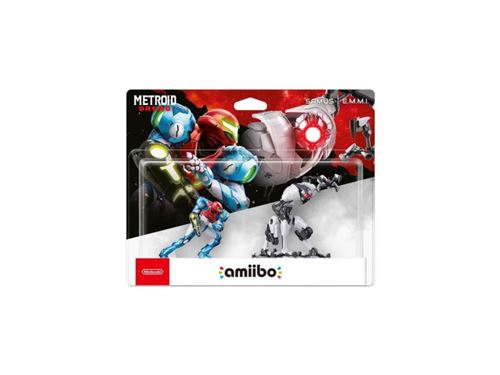 Pack 2 Figurines Amiibo SAMUS et E.M.M.I.