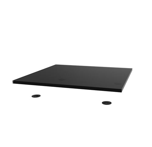 Plaque de Verre Anti-Vibration Norstone Spider + 4 Supports Damp 50