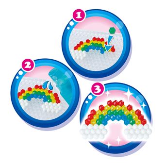 Kit créatif Aquabeads - Recharge amis animaux - Perles à eau