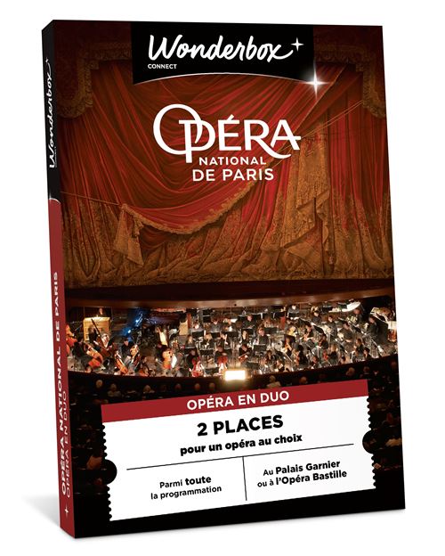 Coffret cadeau Ticknbox Opéra de Paris