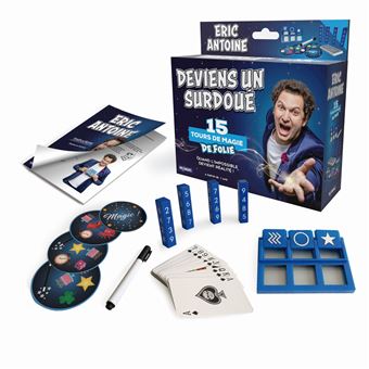 Coffret de magie Megagic Deviens un surdoué Eric Antoine