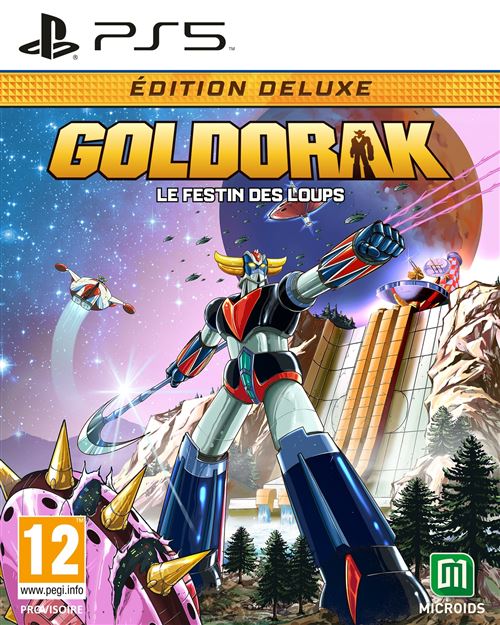 Pochette avant du jeu Goldorak : Le Festin des loups Edition Deluxe PS5