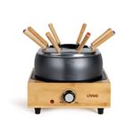 Appareil à fondue électrique Livoo DOC287 800 W Noir et bois