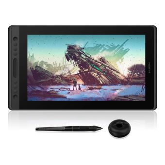 200€ sur Tablette Graphique HUION KAMVAS Pro 16 (4k) Plus avec écran Argent  - Tablette Graphique - Achat & prix