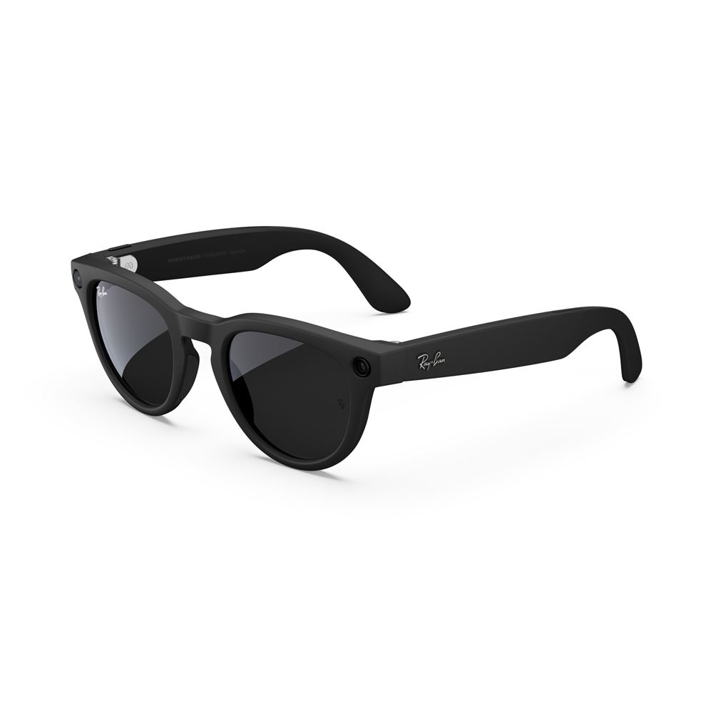 Lunettes IA connectées Ray-Ban Meta Headliner Monture Noir mat