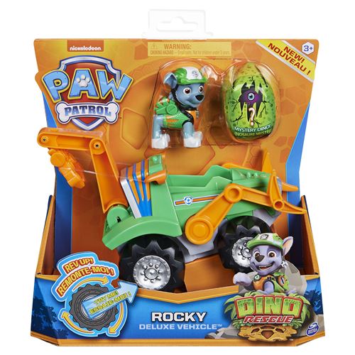 Véhicule et Figurine Pat Patrouille Rocky Dino Rescue - Figurine pour  enfant - Achat & prix