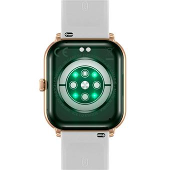 Montre connectée Ice-Watch Smart One 38 mm Or Rose avec Bracelet supplémentaire Rose Blanc