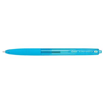 Stylo à bille Pilot Pen Super Grip G Néon Turquoise