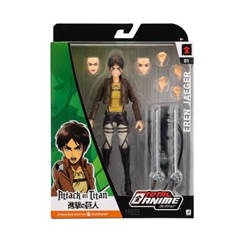 Total Anime Kanzen Actiefiguur Anime Attack on Titan Eren Jaeger 16,5 cm - 1