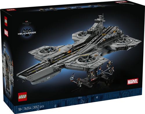 LEGO® Marvel 76354 'héliporteur du Shield