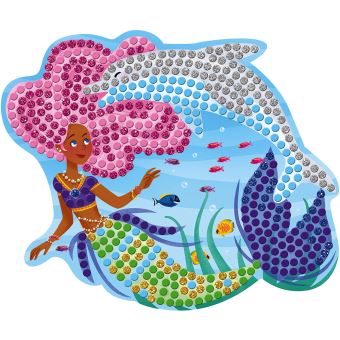 Kit créatif Janod Mosaïques Dauphins et sirènes