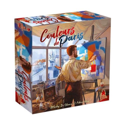 Jeu De Plateau Super Meeple Couleurs De Paris