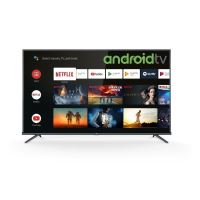 TCL 65EP660 - 65" Klasse (65" zichtbaar) LED-tv - Smart TV - Android TV - 4K UHD (2160p) 3840 x 2160 - HDR - UHD dimming Pro - geborsteld titanium