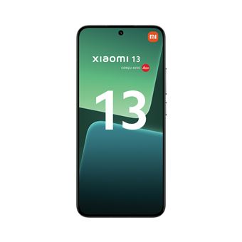 Xiaomi 13 - 5G smartphone - double SIM - RAM 8 Go / Mémoire interne 256 Go - écran OEL - 6.36" - 2400 x 1080 pixels (120 Hz) - 3 x caméras arrière 50 MP, 10 MP, 12 MP - front camera 32 MP - verte flore