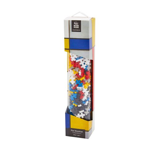 Plus-Plus Inspired Piet Mondrian Composition A 350 pièces