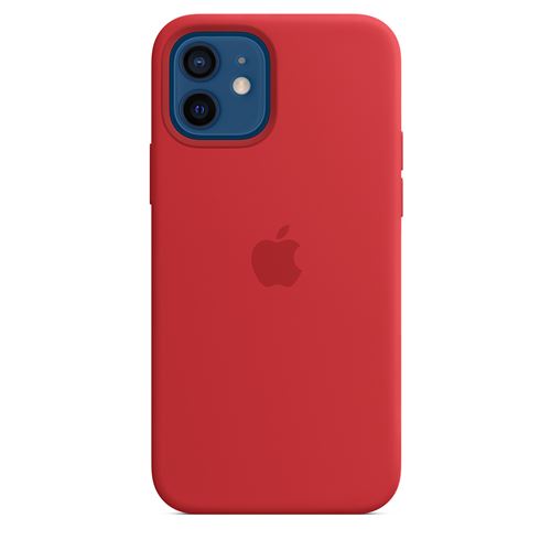 Coque en silicone Apple MagSafe pour iPhone 12 et 12 Pro (PRODUCT)RED