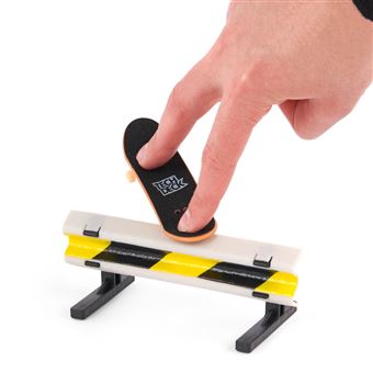 Tech Deck Pack Versus 2 Finger Skates – Obstacle Inclus, 4 Cartes De Tricks – Skateboard Doigt Dès 6 Ans – Modèle Aléatoire