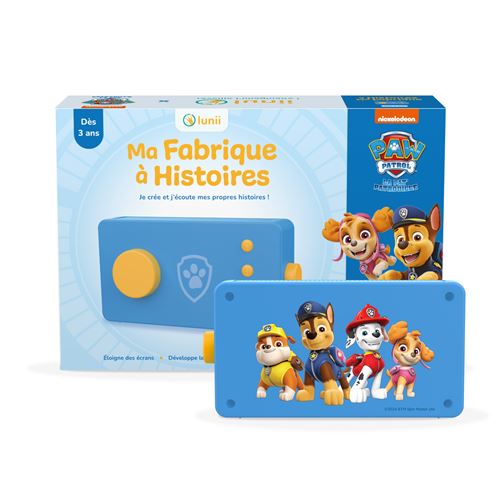 Conteuse d’histoires Lunii Ma Fabrique à Histoires édition limitée Paw Patrol Pat’Patrouille