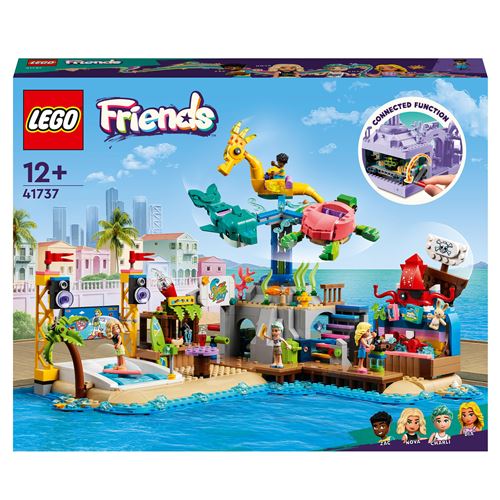 LEGO Friends 41737 Le Parc d'Attractions a la Plage. Jouet de Construction  Avancée. Enfants 12 Ans 892250