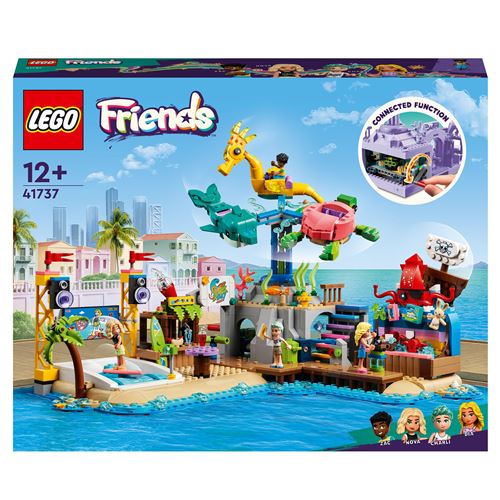 LEGO® Friends 41737 Le parc d’attractions à la plage État correct - LEGO Friends reconditionné disponible sur Fnac