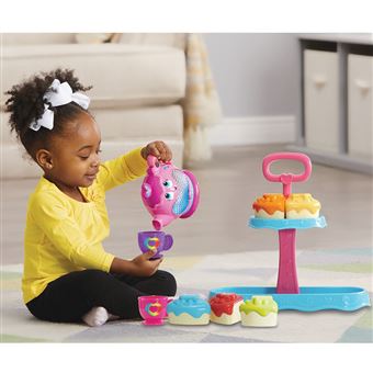 Masonbaby – Service à Thé En Bois Pour Enfants – Mallette De Transport – Complet Avec Biscuits Et Gâteaux – Dès 3 Ans