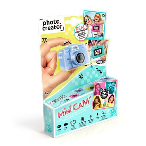 Canal Toys Photo Creator Appareil Photo Numérique Mini Cam' Retro Avec carte SD 1Go incluse
