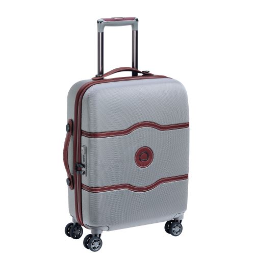 Valise cabine Delsey Chatelet Air 55 cm Taille S 4 roues Gris