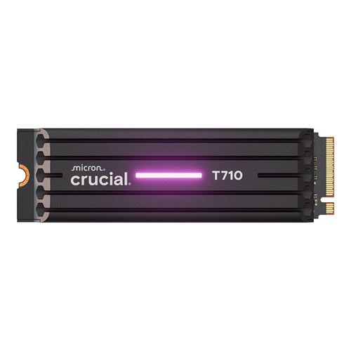 Crucial Noir Disque Ssd Interne Crucial® T710 1 To Avec Dissipateur Thermique