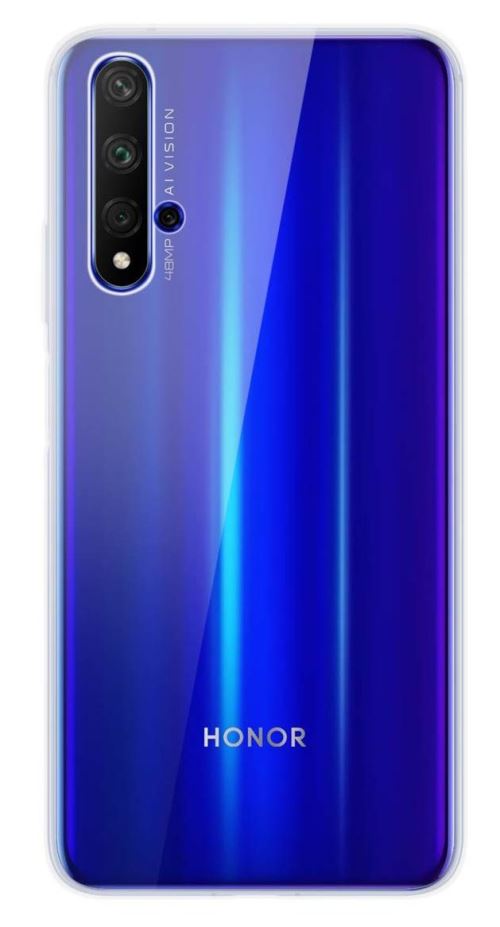 Etui en silicone BigBen Connected Transparent pour Honor 20