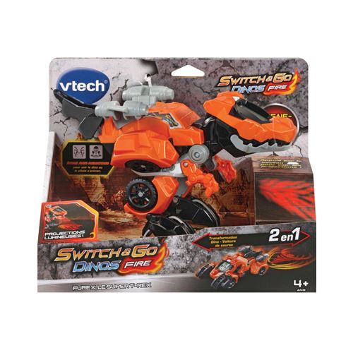 Robot Vtech Switch and Go Dinos Fire Furex Le Super T-Rex