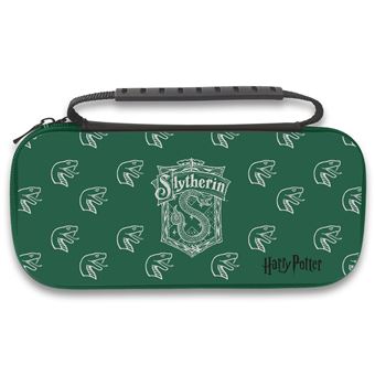 Sacoche de transport Slim avec poignée Freaks And Geeks Harry Potter Serpentard pour Nintendo Switch/Nintendo Switch Lite/Nintendo Switch modèle OLED - 1