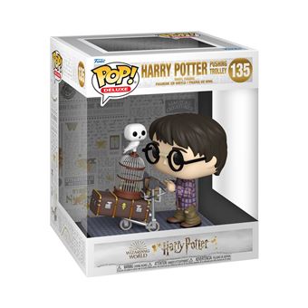 Figurine Funko Pop Deluxe Harry Potter Anniversary Harry Pushing Trolley