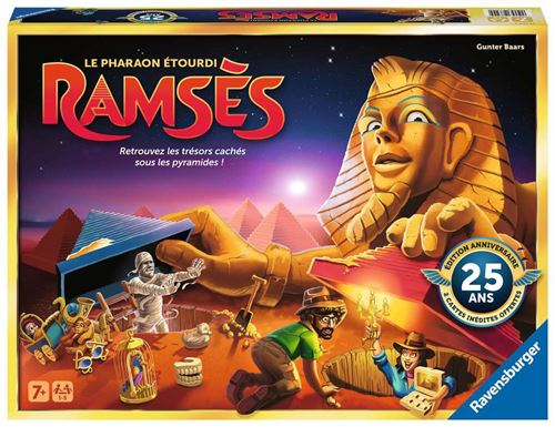 Jeu classique Ravensburger Ramsès Edition anniversaire 25 ans