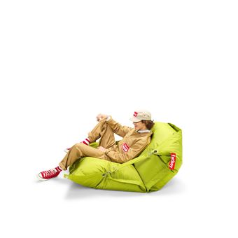 Pouf d'extérieur Fatboy Buggle-up Vert citron 190 x 120 cm