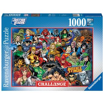 Puzzle 1000 pièces Ravensburger DC Comics Challenge Puzzle