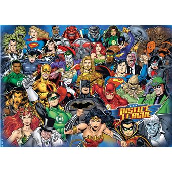 Puzzle 1000 pièces Ravensburger DC Comics Challenge Puzzle