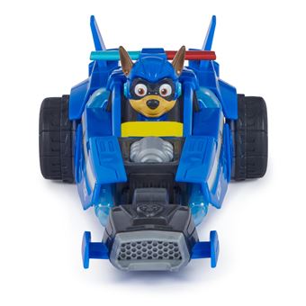 PAW Patrol La Pat' Patrouille - Voiture RC Chase - Voiture télécommandée avec Télécommande Adaptée Aux Petites M