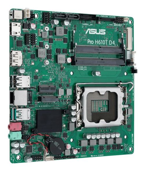 ASUS Pro H610T D4-CSM Intel H610 LGA 1700 mini-ITX - Image 5