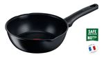 Poêle profonde Tefal Black Stone Induction 22 cm Noir