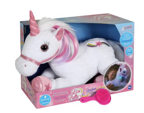 Peluche Gipsy Licorne Lica Bella 35 cm– [Artikel bestemd voor de Franse markt (niet verkrijgbaar in het Nederlands)]