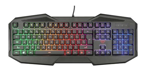 Clavier de jeu Trust GXT 830 RW Avonn Noir