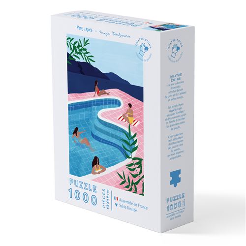Puzzle La Petite épicerie Pool Ladies par Maja Tomljanovic 1000 pièces