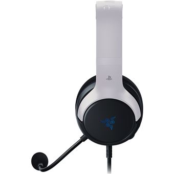 Casque filaire pour console Kaira X licence officielle Playstation Noir et Blanc